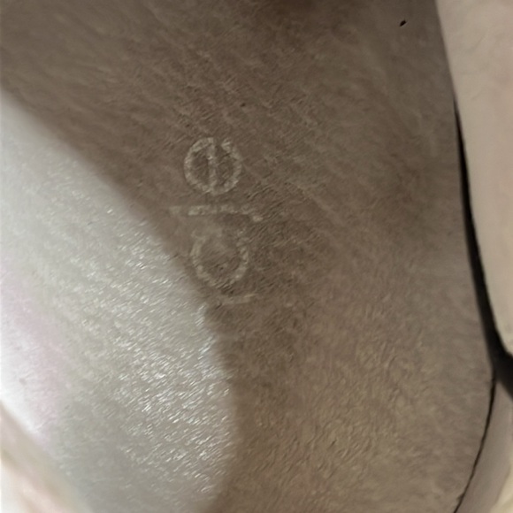 Maje Metallic Gold and White High-Top Sneakers size 40 Y2K 90's - Picture 10 of 14